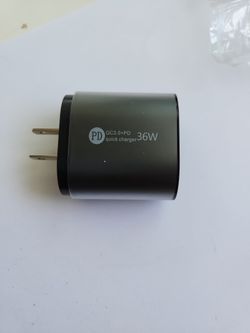 Fast Wall Charger Dual Usb + Type C
