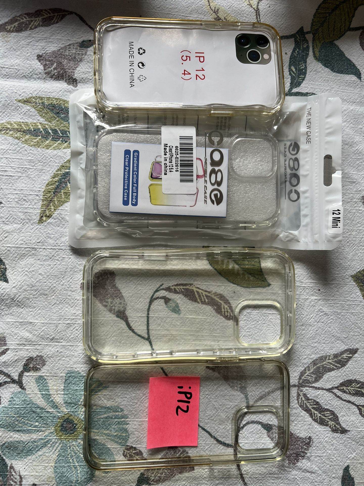 iPhone 12 and 12 Mini Clear Cases