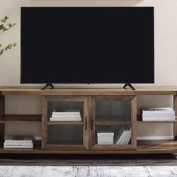 70 Inch Gorgeous Two Door Tv Stand In Perfect Condition