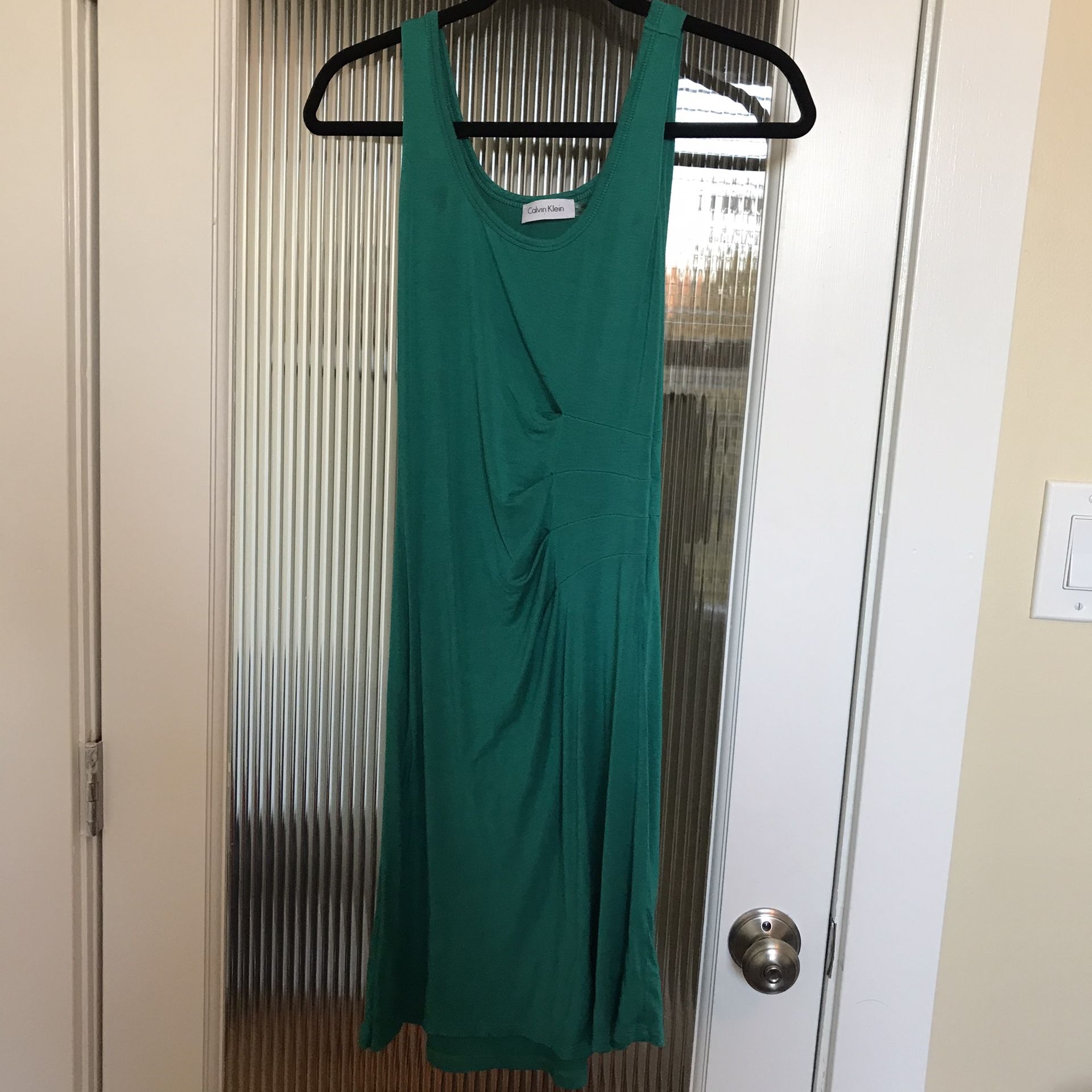 Calvin Klein Green Dress Size 2