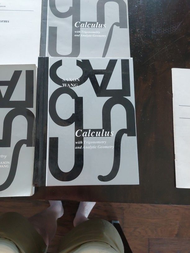 Saxon Wang Claculus Home Study Packet