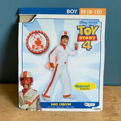 HALLOWEEN DISNEY TOY STORY DUKE CABOOM KIDS SIZE MEDIUM 8-10 COSTUME 