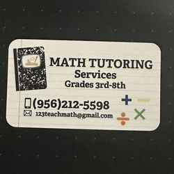 Math Tutoring 