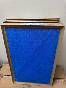 Lot of 6 Purolator F312 16x24x1 Fiberglass Air Filters HVAC