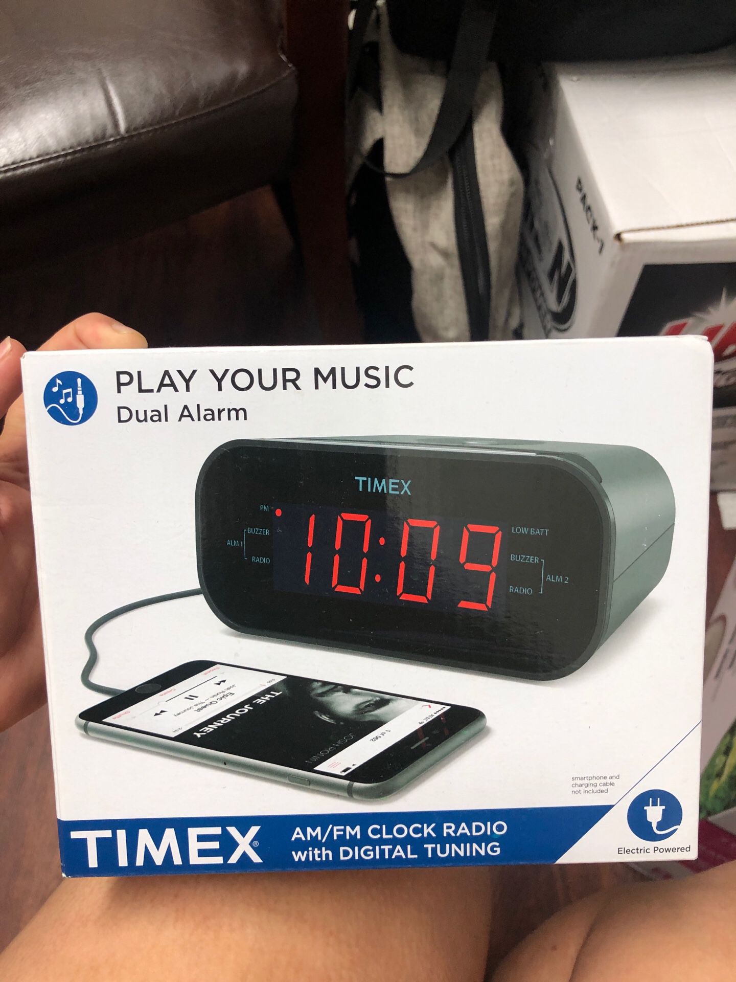 Timex play your music dual alarm