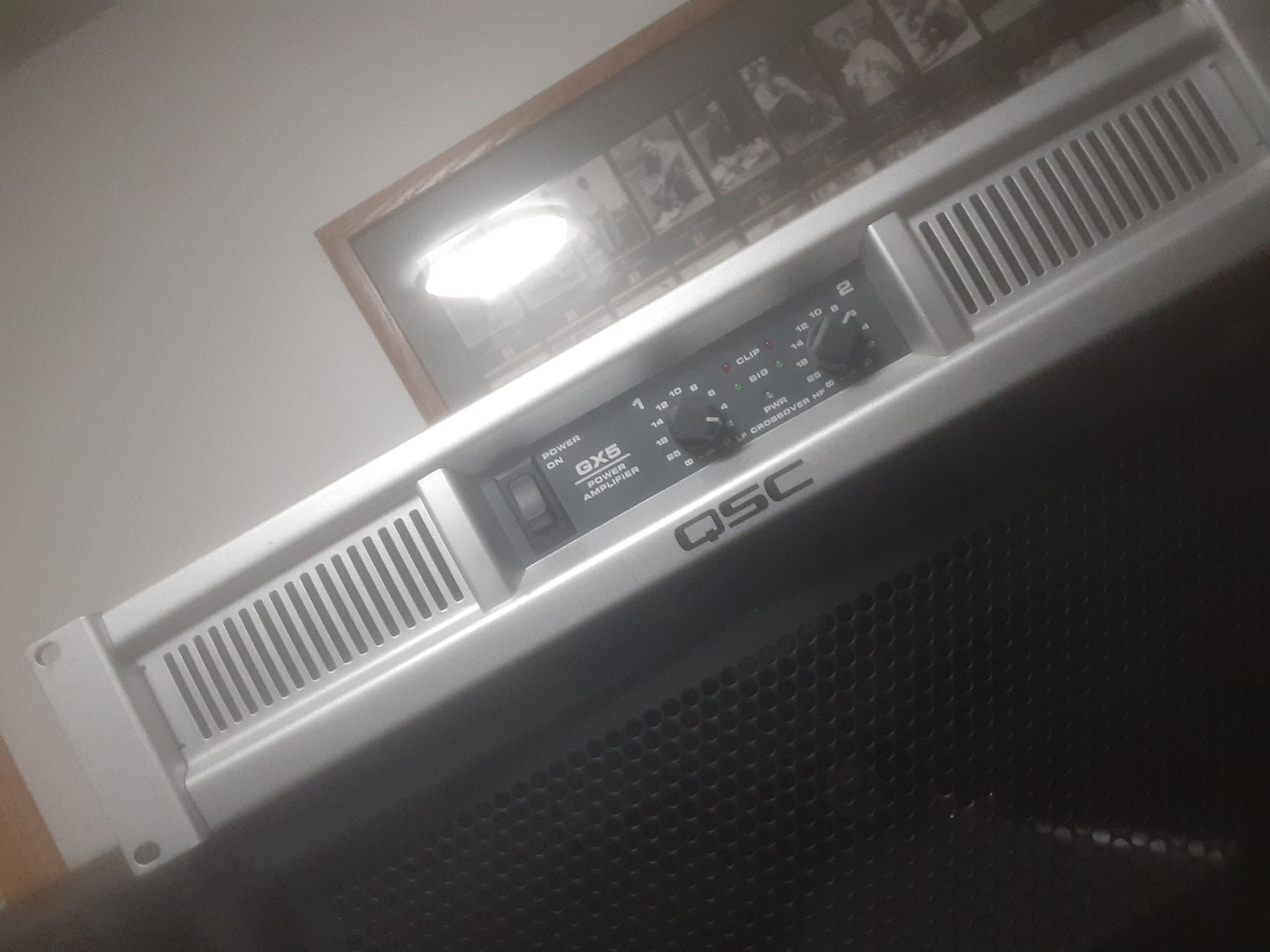 QSC power amp gx5