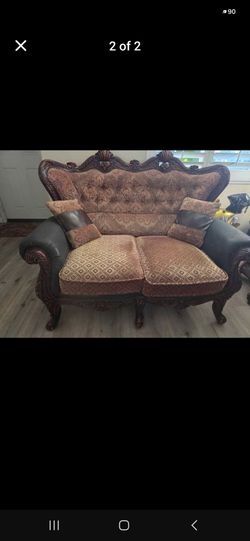 Pair sofa and loveseat