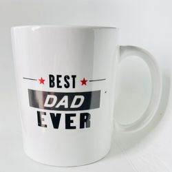New Best Dad Ever Coffee Mug (Father’s Day Gift)