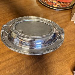 Silver plate Serving Dish 