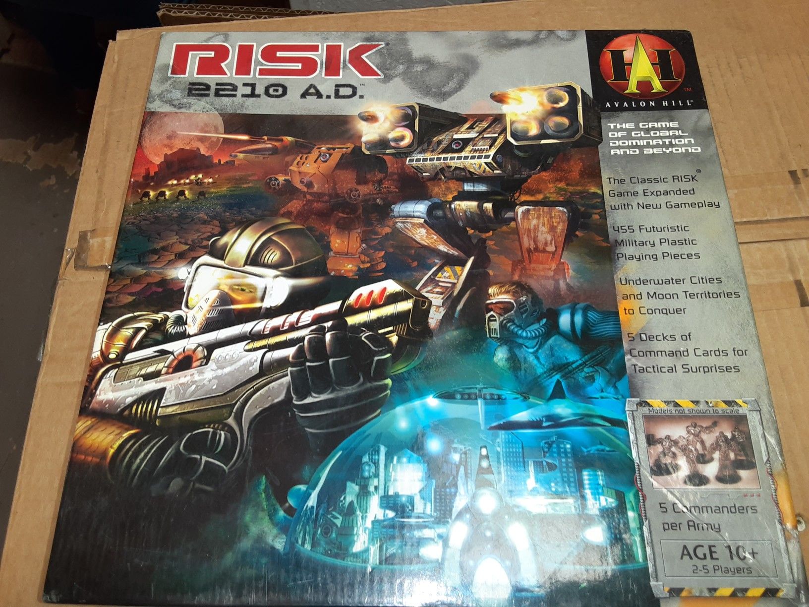 Risk 2210 board game