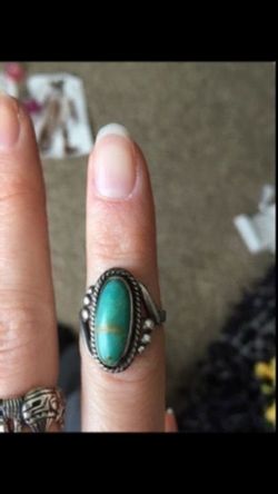 Sterling silver Native American ring