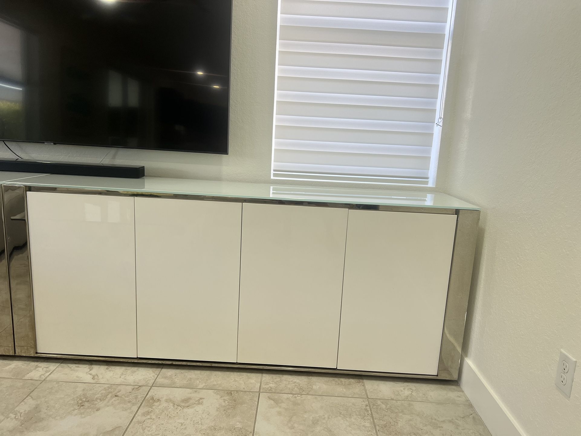 Buffet table , tv media console cabinet, i have 3 available