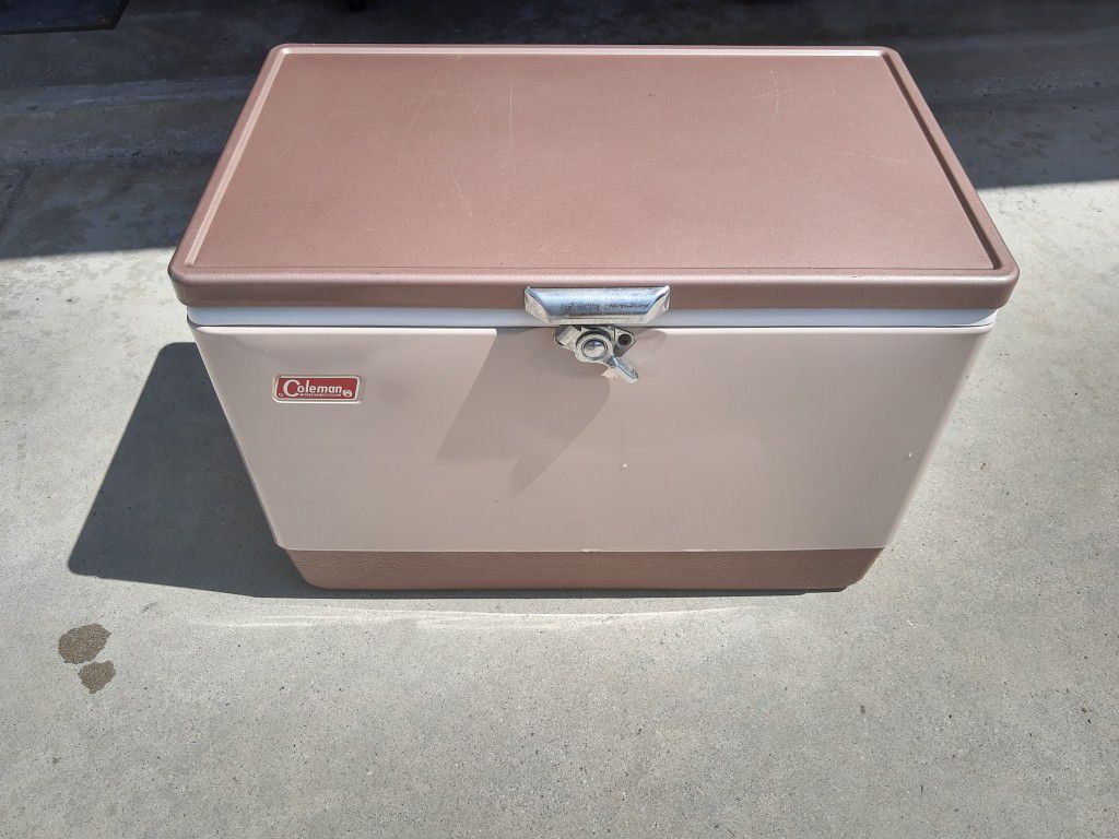 ice chest Vintage cooler