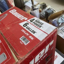 Bauer Shop Vac 4 HP,6gal