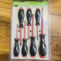 Screwdriver Set Philip And Flat 