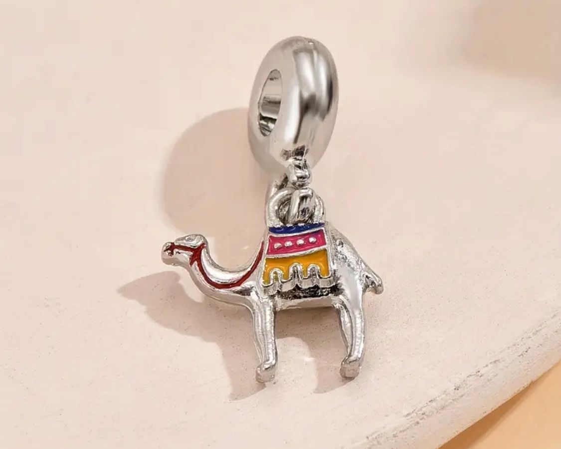 Brand New Colorful Camel DIY Pandora Style Jewelry Making Bracelet Charm 