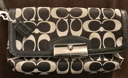 Authentic coach wristlet