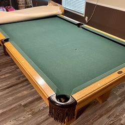 Full Slate Pool Table