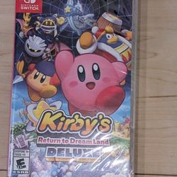 Kirby Return To Dreamland Deluxe - Nintendo Switch New In Box