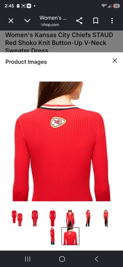 New  kansas city chiefs  long sleeve promo