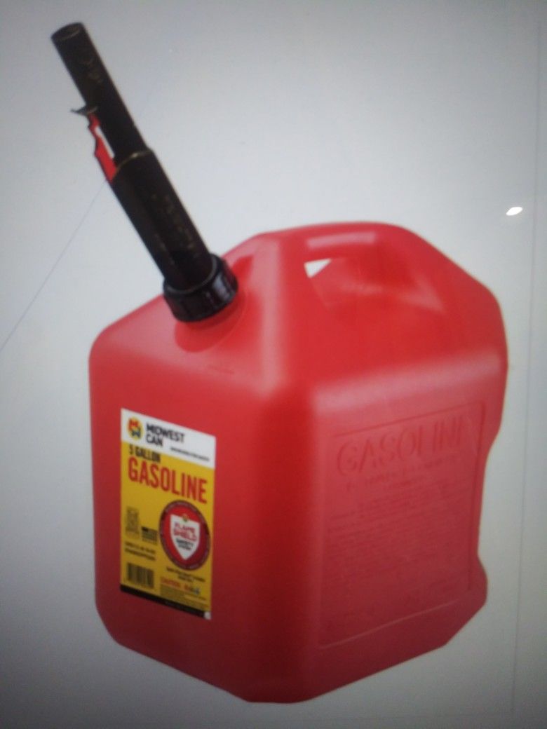 NEW - 5 Gallon Gas Cans