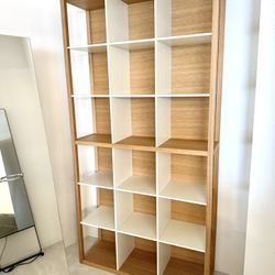 DePadova - Made In Italy Tani Moto Book case in natural oak