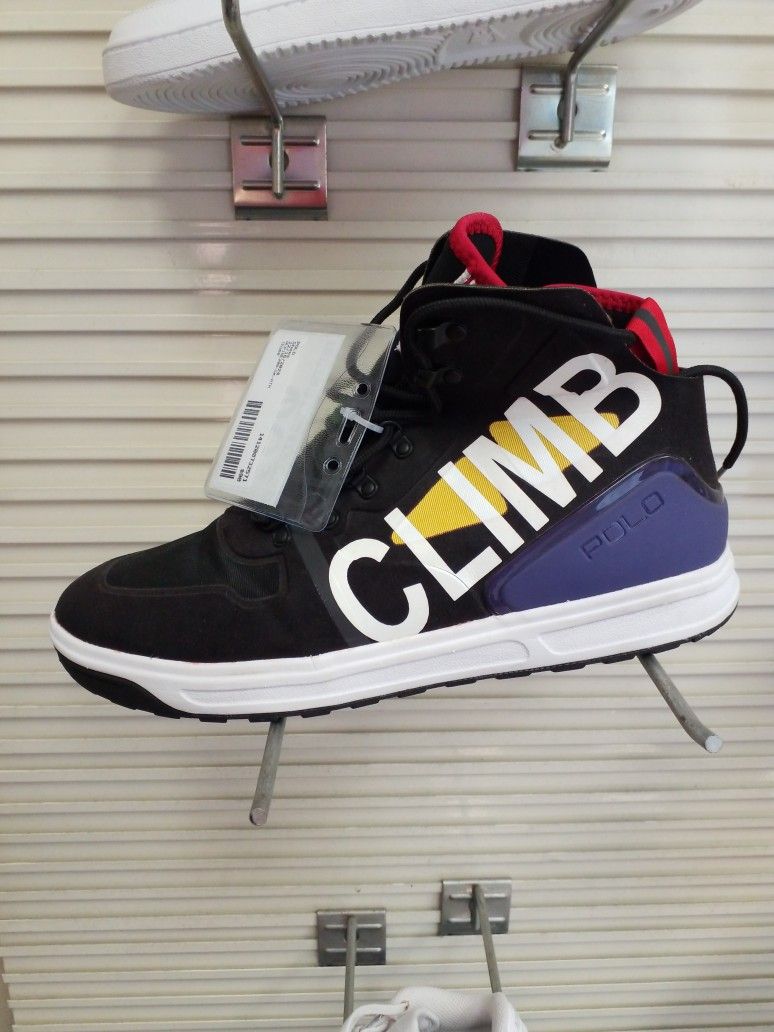 Polo Ralph Lauren Alpine 200 Faux Leather Hiker Sz11