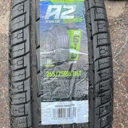 265/75/16 Brand New Set Of Tires 