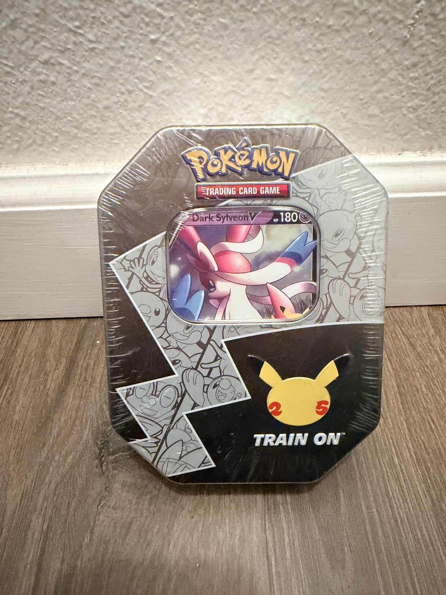 Pokémon TCG 25th Anniversary Celebrations Tin Pack (Dark Sylveon)- Sealed