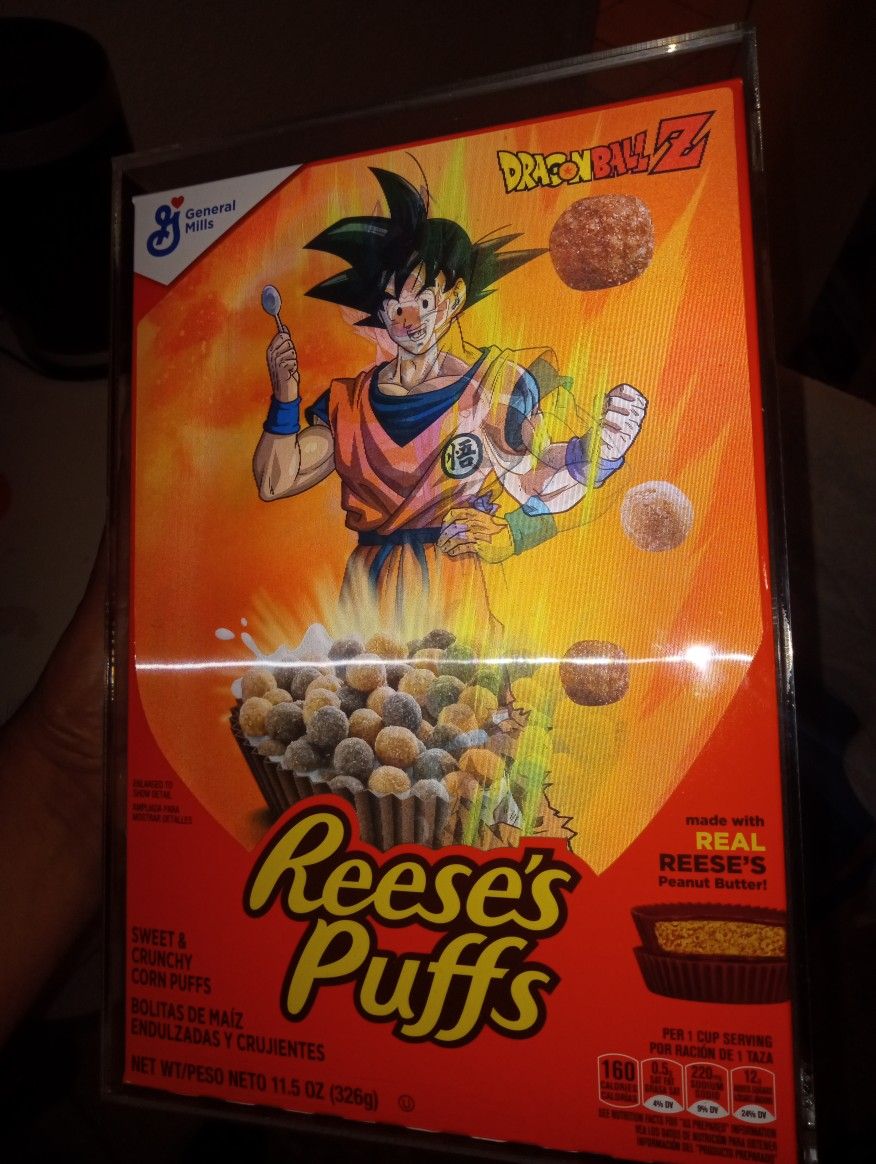 Reese's Puffs Dragon Ball Z Cereal