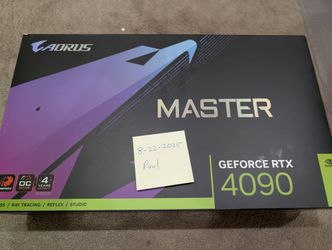 RTX 4090 24GB GIGABYTE AORUS MASTER
