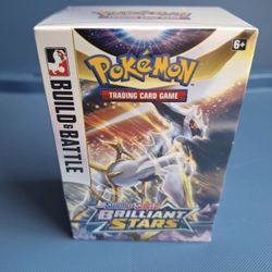 SWSH09 Brilliant Stars Build And Battle Box 4 Booster Packs Factory Sealed 