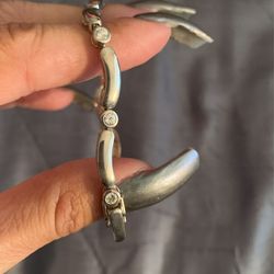 Sterling silver bracelet with Cubix so Conan