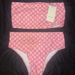 Pink Gucci GG monogram Bikini 💕