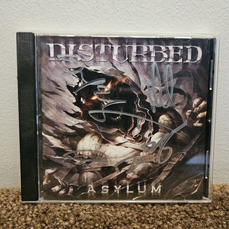 Asylum by Disturbed (SIGNED CD, 2010)