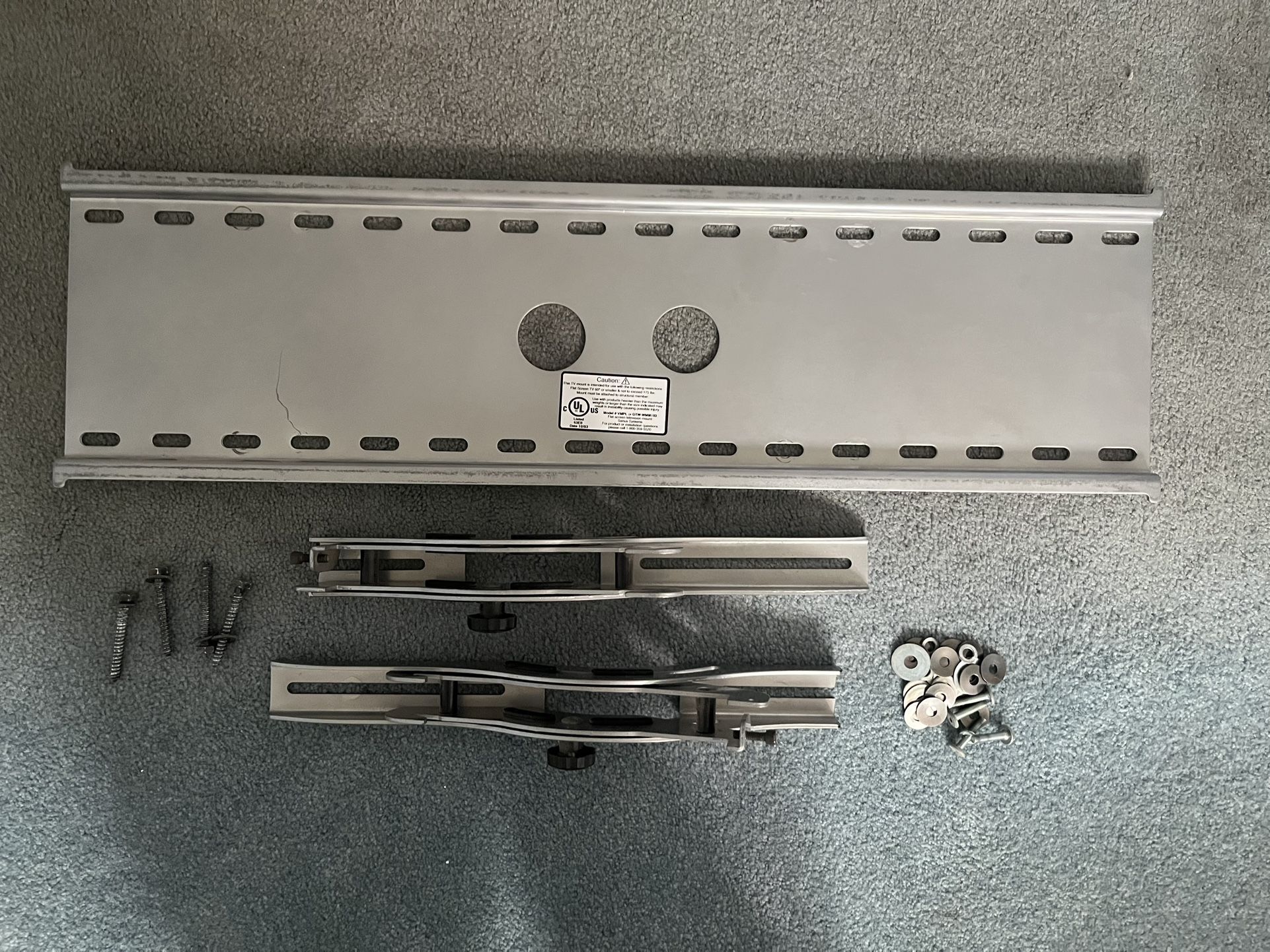 Television Wall Mount. Heavy Duty Up To 175 Lbs