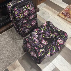 Vera Bradley Luggage With Wheels Set