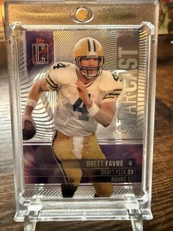 Brett Favre Clear Topps