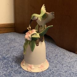 Ceramic Hummingbird Bell