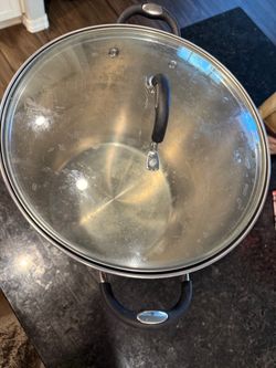 Large Stainless Steel Stock Pot with Lid