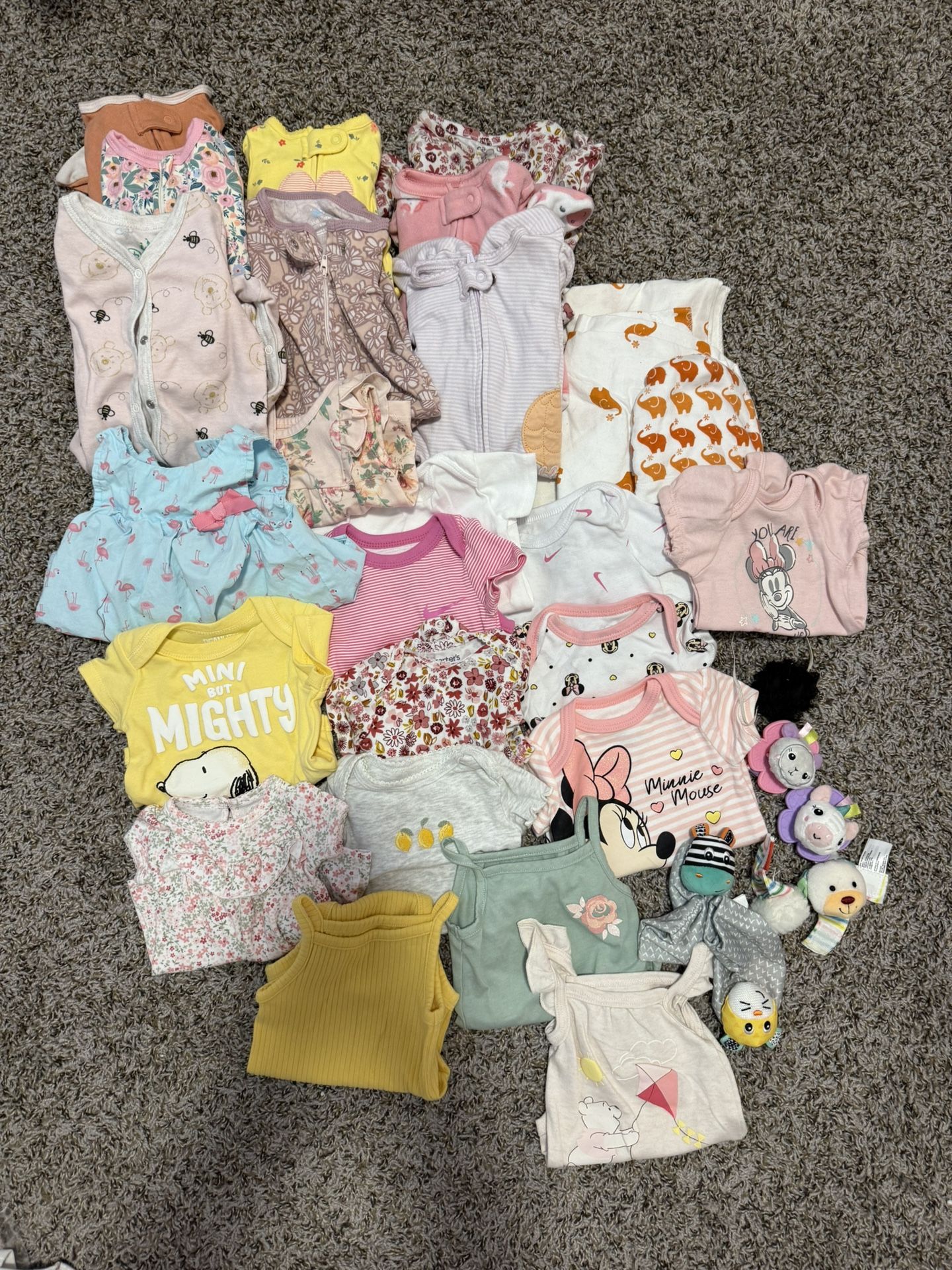 Newborn- 3 Month Baby Girl Items