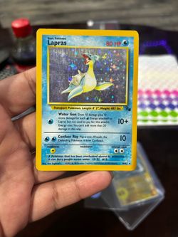 LAPRAS FOSSIL HOLO