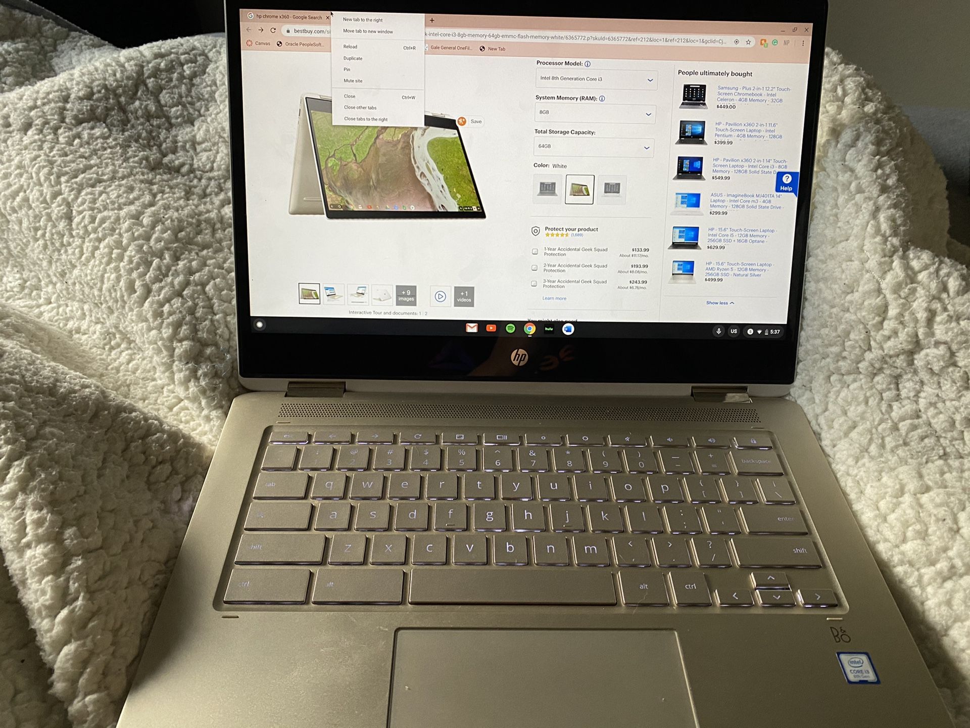 HP Chromebook x360 2-in-1 Laptop