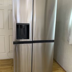 Free Side by side LG refrigerator