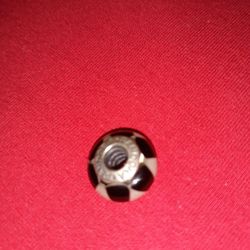 Pandora Black & White Glass Charm 