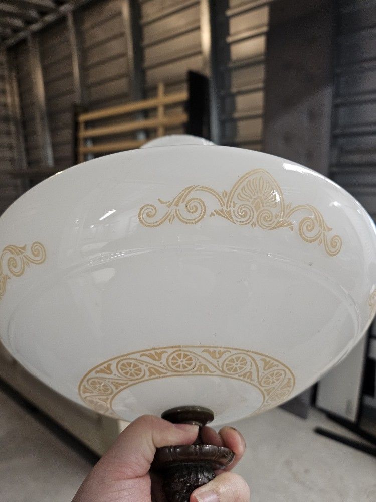 Antique Overhead Lamp