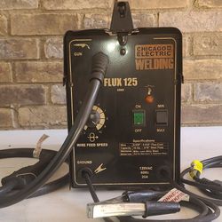 Chicago Electric Welding Flux 125 Welder

