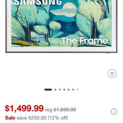 Samsung Frame Tv 65 In 
