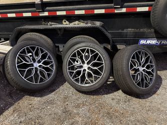 Vossen HF2 Rims And Tires.