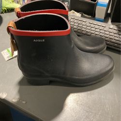 Aigle Miss Juliette Bottillon Rain Boots Women’s Outdoor Designer Rubber Boots 